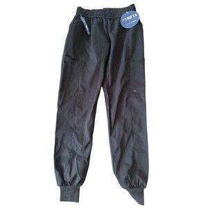 Meta Scrub Pants Size Small Black